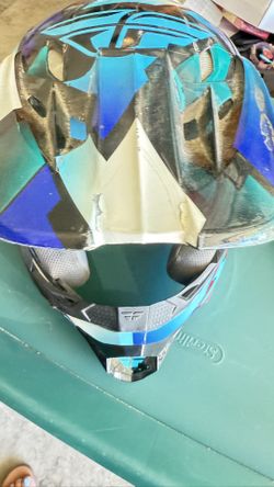 Fly Racing Motorcycle Helmet Off Road Size Large 