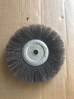 8” crimped wire week for grinder.