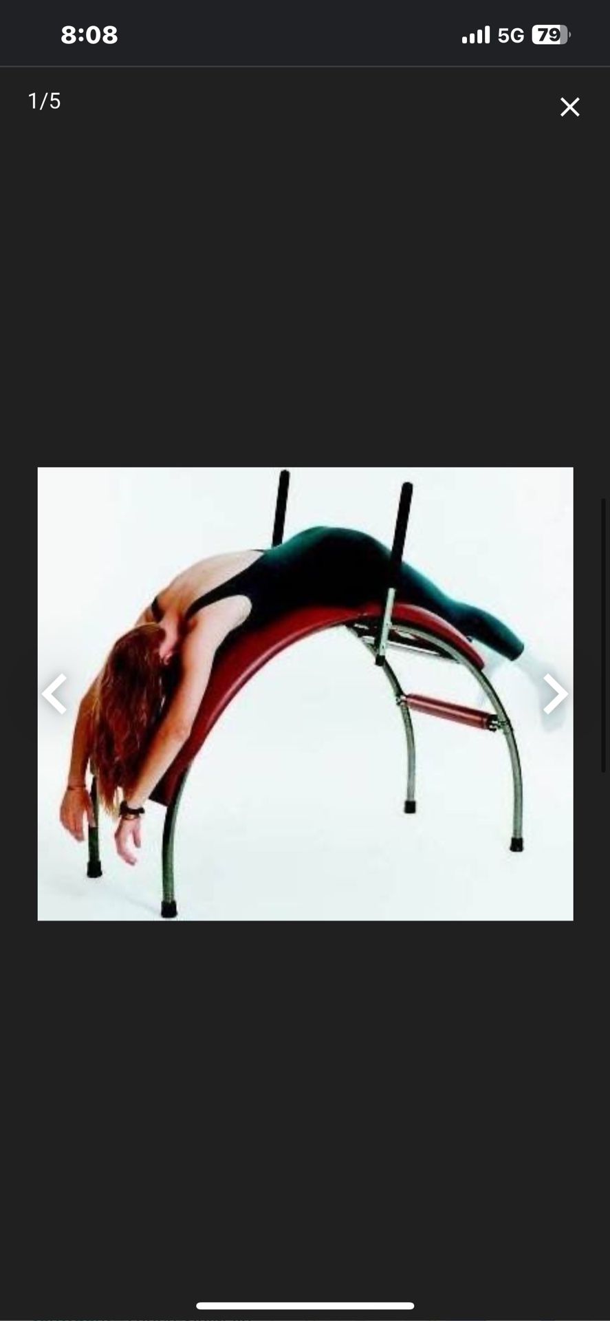 BODY BRIDGE - Lumbar Spinal Stretching / Inversion Bench * The Drug-Free Solution to Back Pain By Arch Eez