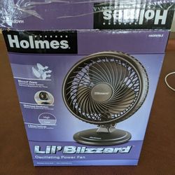 Holmes Lil Blizzard Oscillating Power Fan