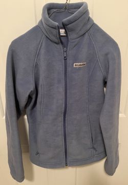 Columbia Benton Springs Full Zip jacket! Light blue. xs.