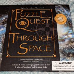 Puzzle Quest Through Space by Pat Kelleher A Future World of Space Travel

