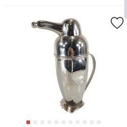 Vintage Penguin Cocktail Shaker