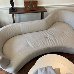 Roche Bobois Cierre Imbottiti Gabriele Assmann & Alfred Kleene Tangram Leather Sofa