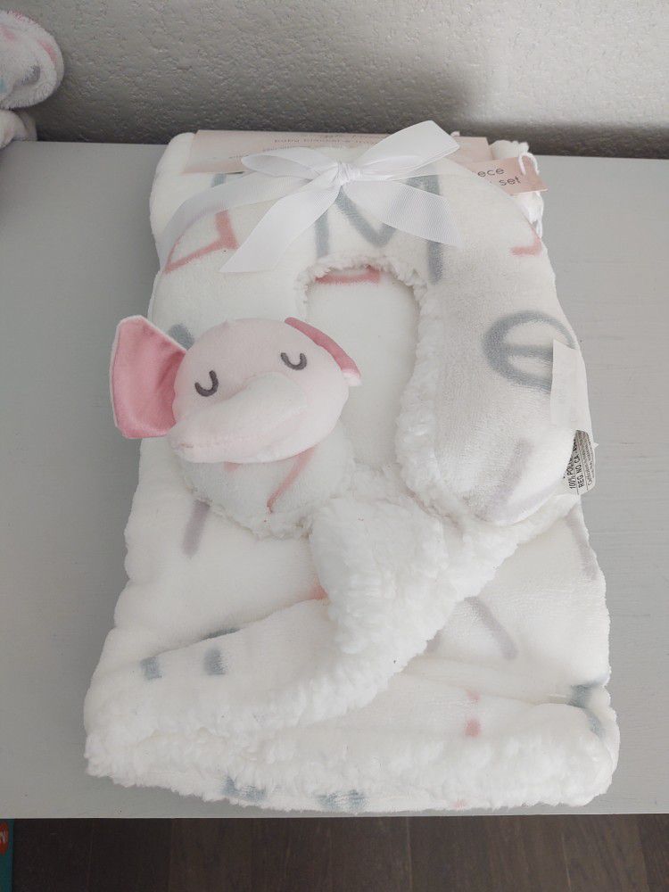 Baby Blanket And Travel Pillow