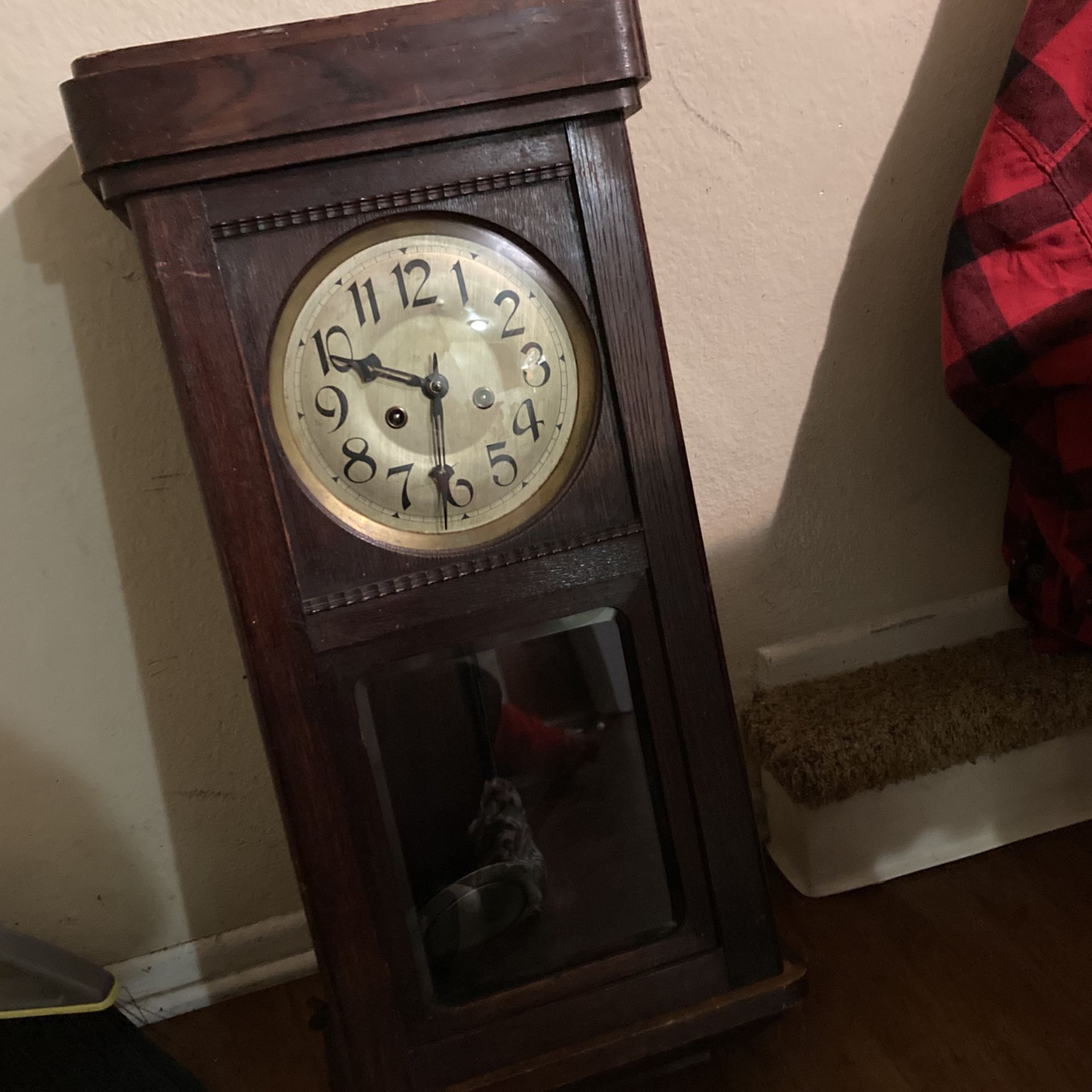 Antique Grandfather Clock 