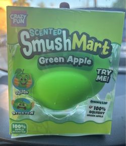 Crazy Fun Scented SmushMart Green Apple Squishy Toy