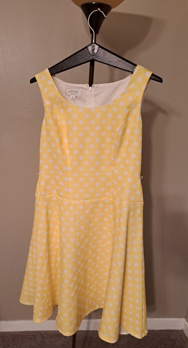 Yellow Polka Dot Dress