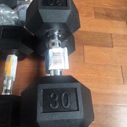 Weider 30 Lb Dumbbell Single