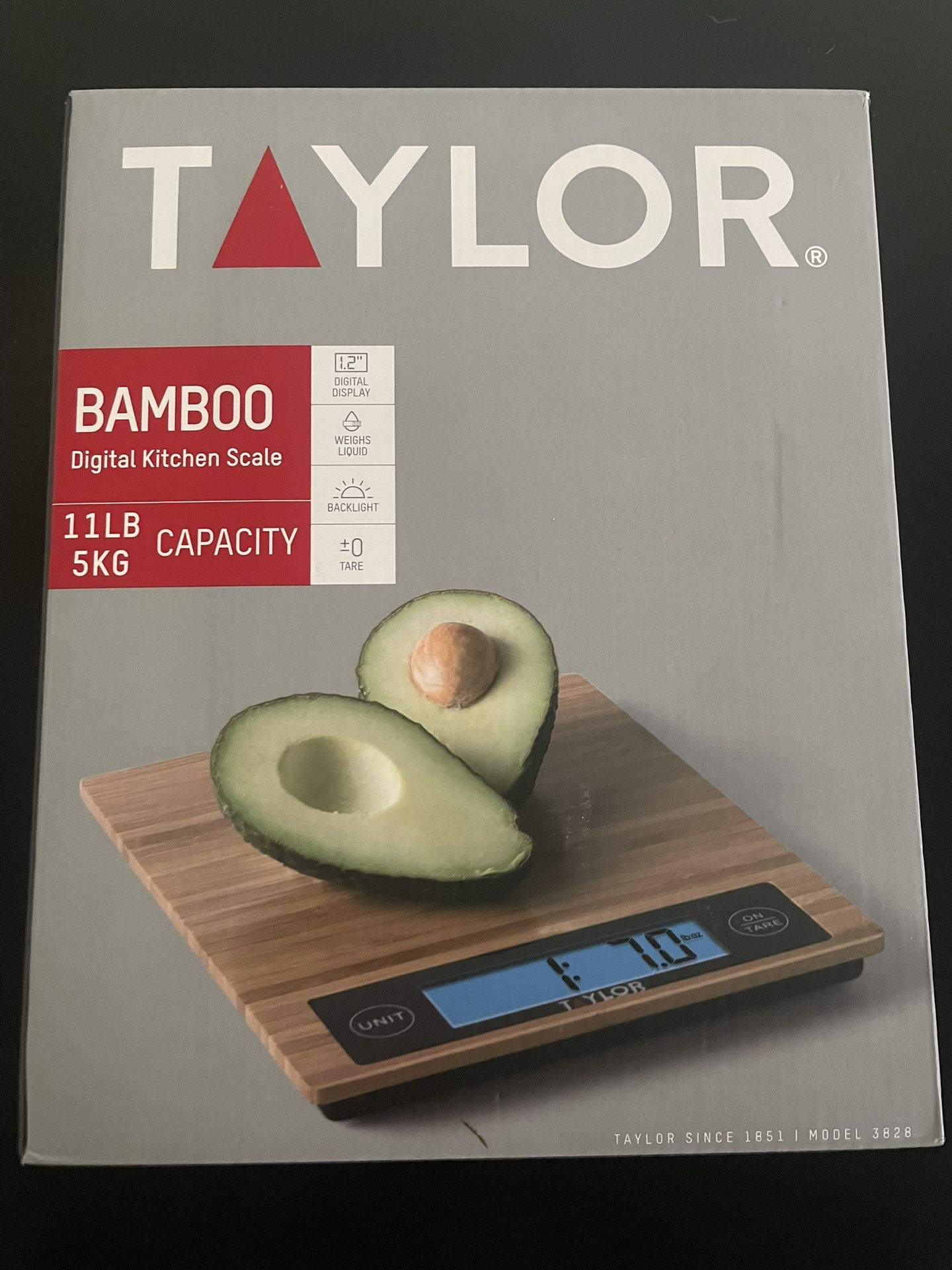 Bamboo Digital Kitchen Scale