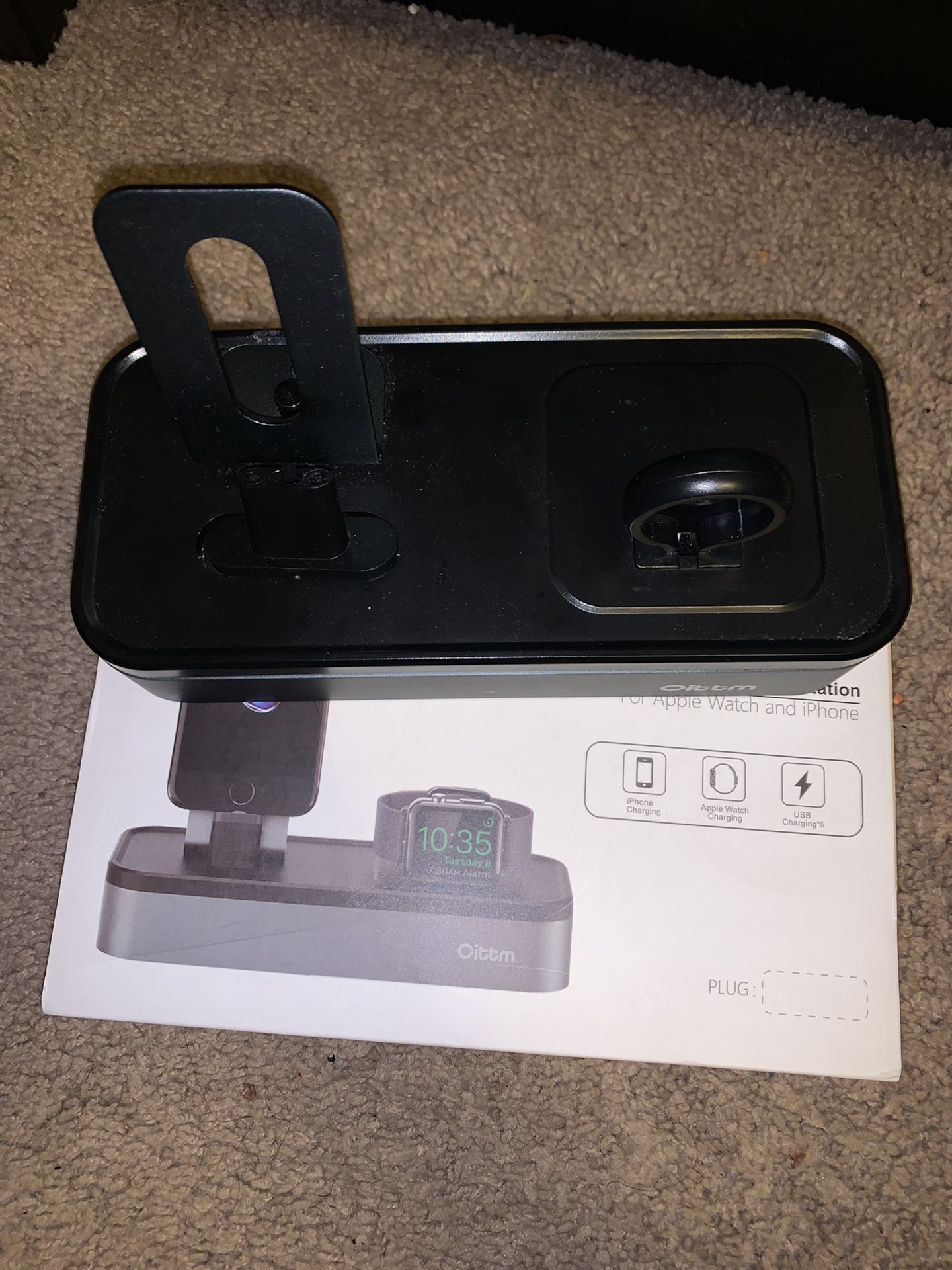 iPhone And Apple Watch Dock Chagrin
