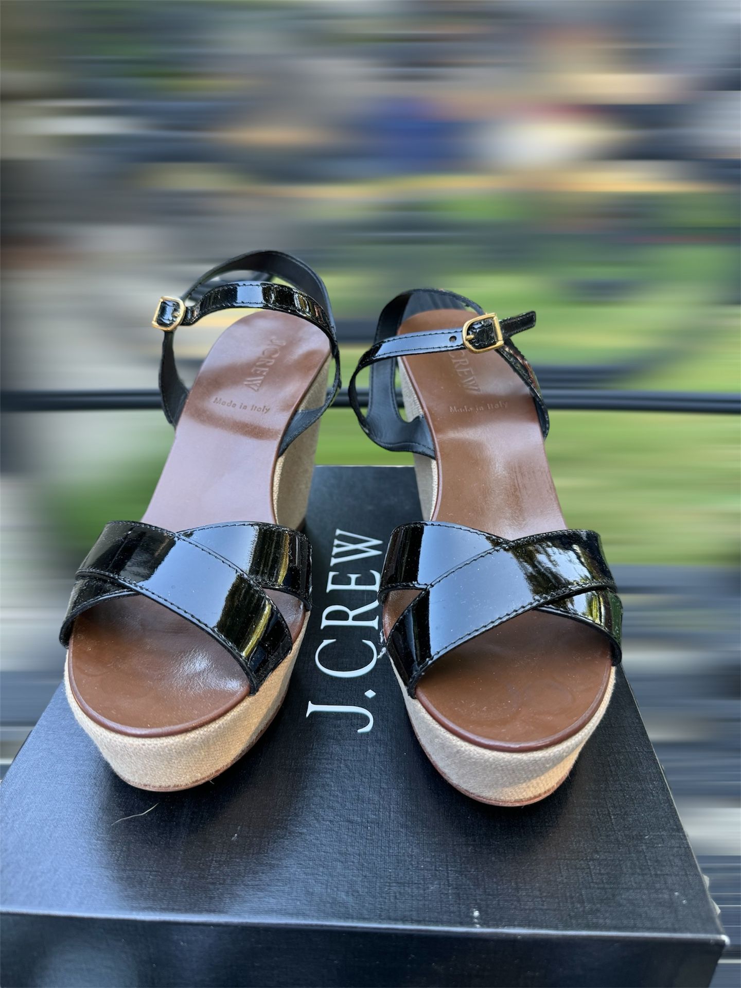 Women’s Lila Patent Wedge Size 8