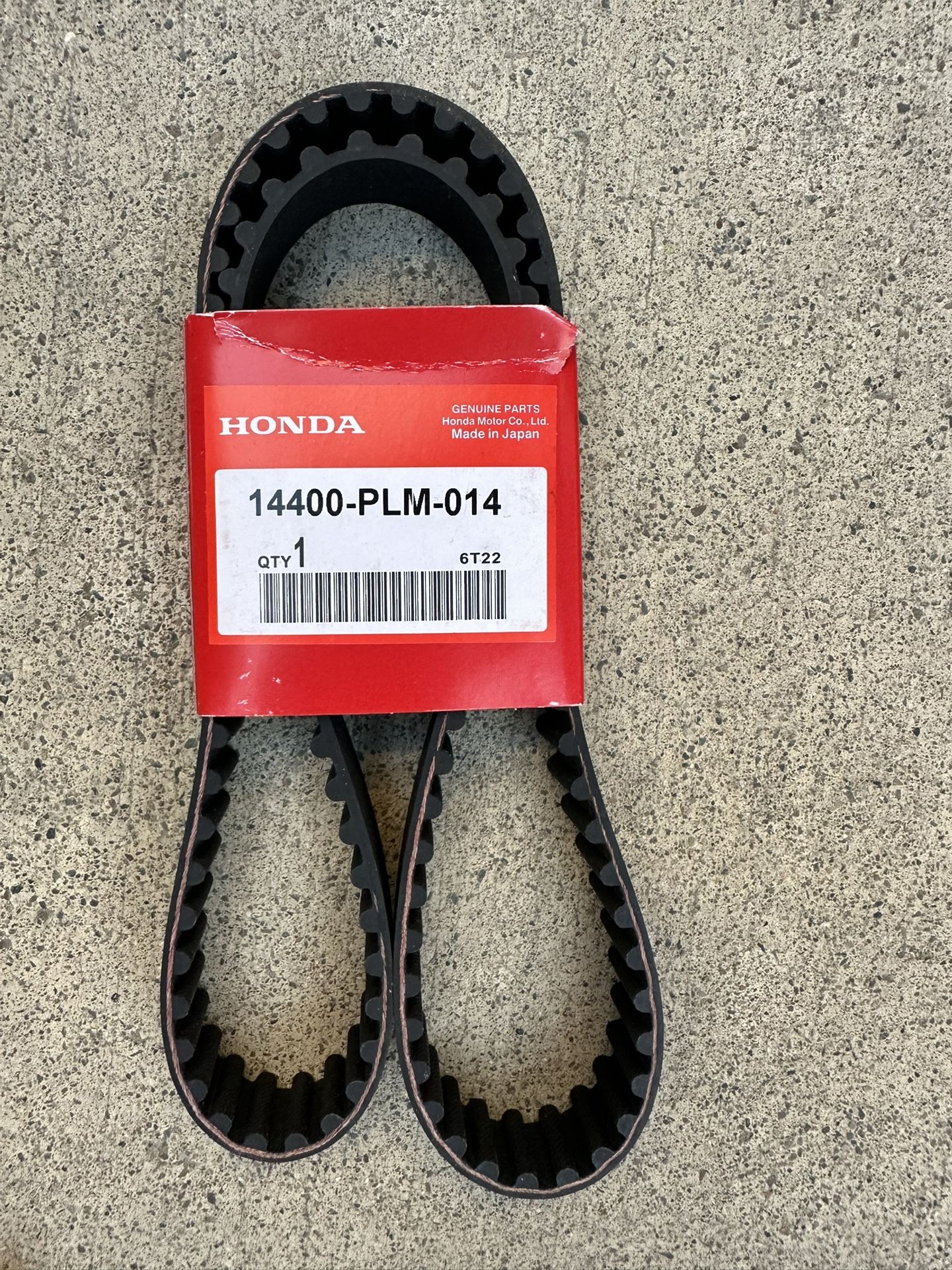 Honda genuine part timing belt for Honda Civic 2001 through 2005 1.7 L