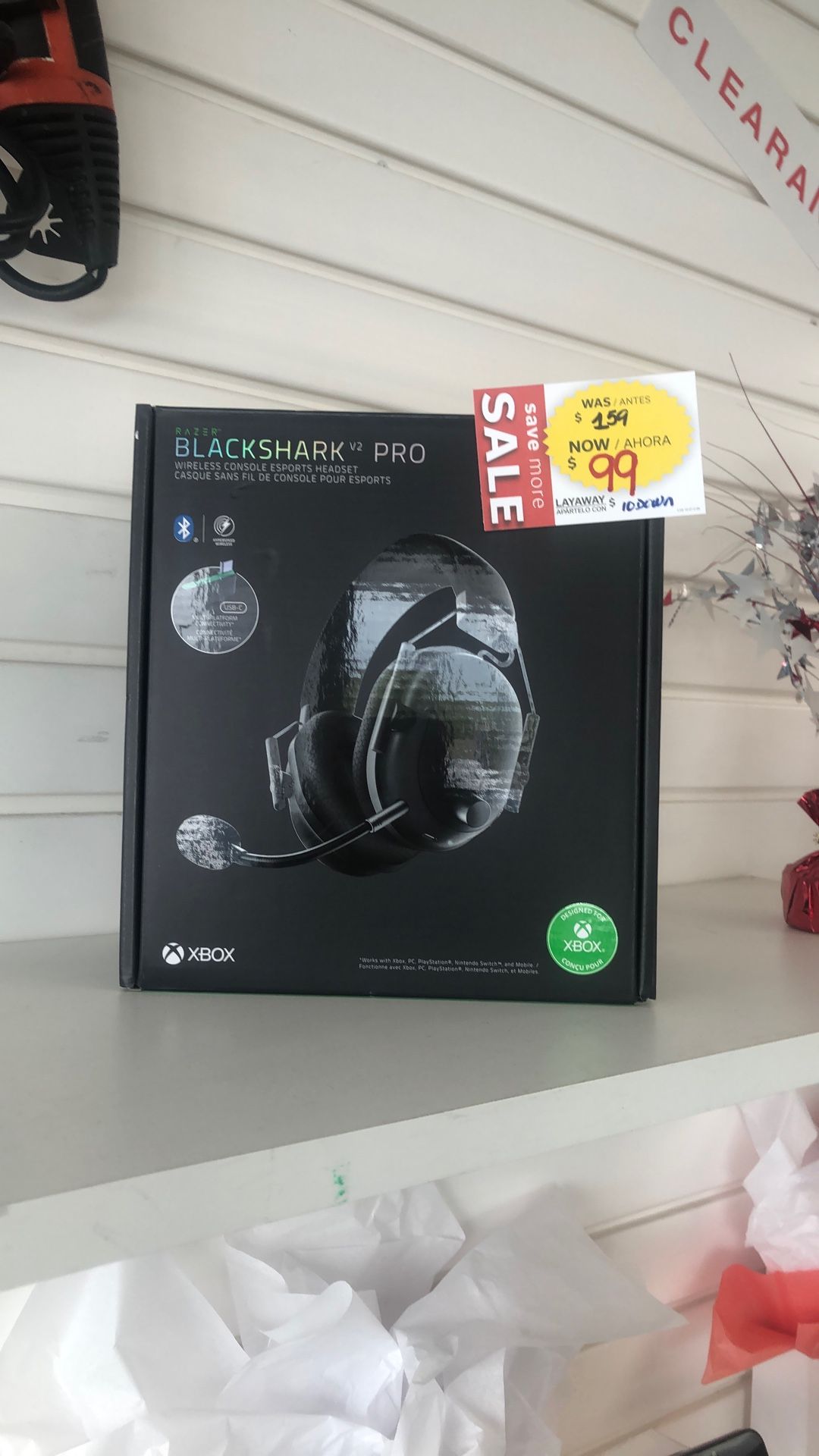 Xbox Razer BlackShark Pro Wireless Console Headset