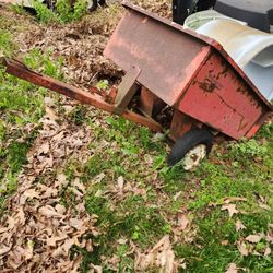 Montgomery Ward Yard/Lawn Dump Trailer 
