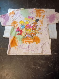 Nickelodeon Tie-Dye Graphic T-Shirt Size XL