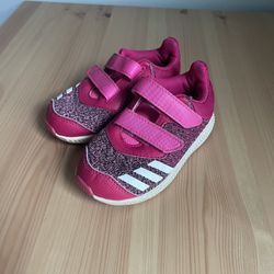 Adidas Baby Toddler Size 7 Little Kids Running Athletic Sneakers Shoes Pink