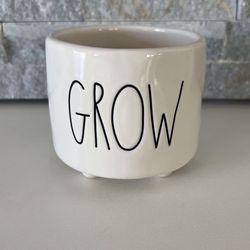 Rae Dunn GROW planter