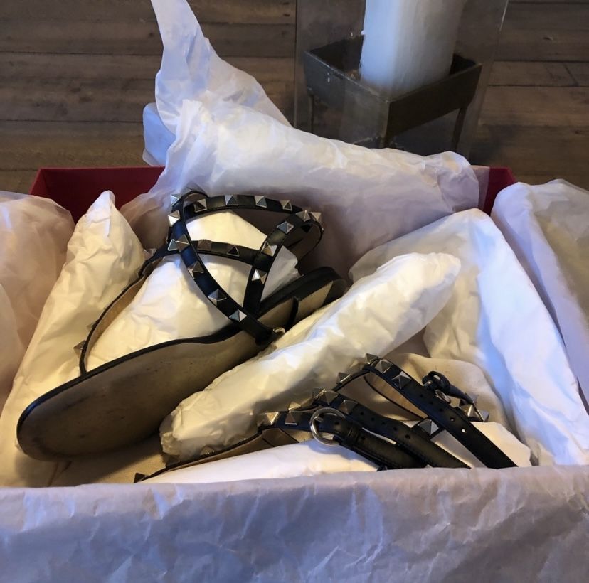 Valentino Rockstud Sandal