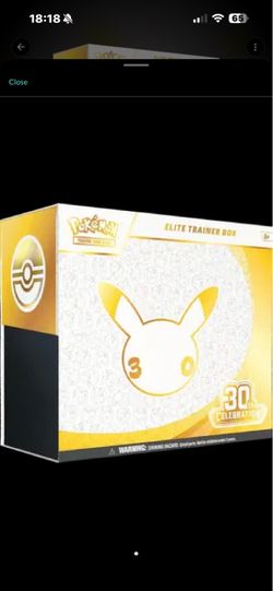 30th Anniversary Pokemon etb new