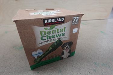 72 Count Kirkland Signature Dental Chews for Dogs