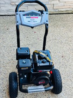 SIMPSON Clean Machine 3400-PSI 2.5-GPM Cold Water Gas Pressure washer with 4 Spray Tips