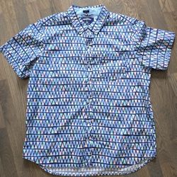 Chubbies Friday Night Button Up Shirt - Large 