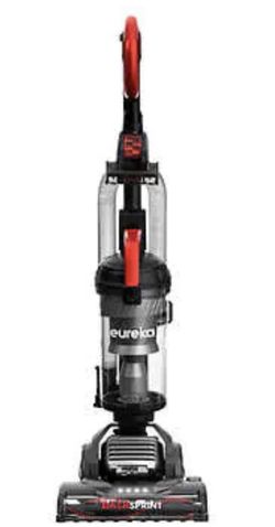 Eureka Dash Sprint Dual Motor Upright Vacuum with Headlights On