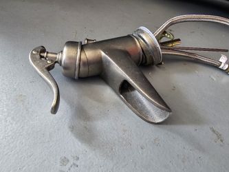 Pfister Bathroom Faucet Farmhouse Country Pump Style Brushed Nickel