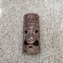 Tiki Tea Candle Jar
