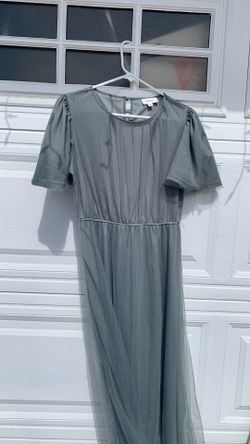 Medium grey dress