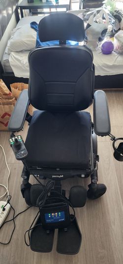 Permobil Power Wheelchair with Joystick Controller