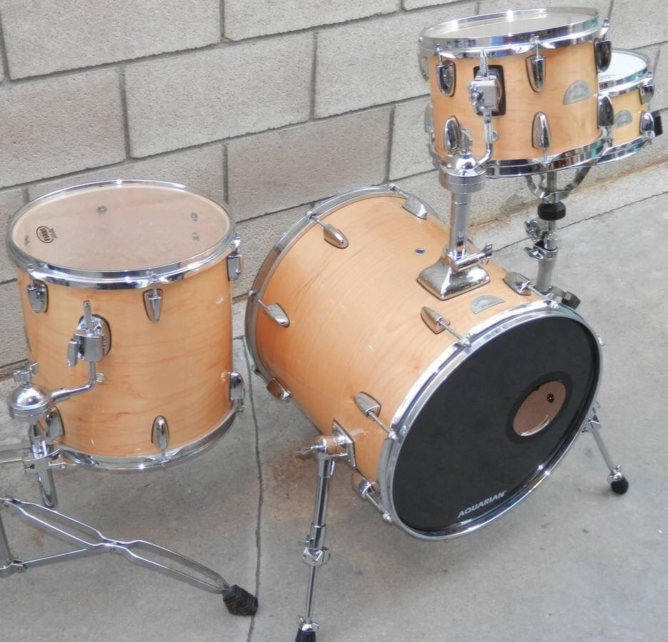 Drum Set Compact Hip Gig Breakbeats Club Jam Style Shell Pack. 4 Drums