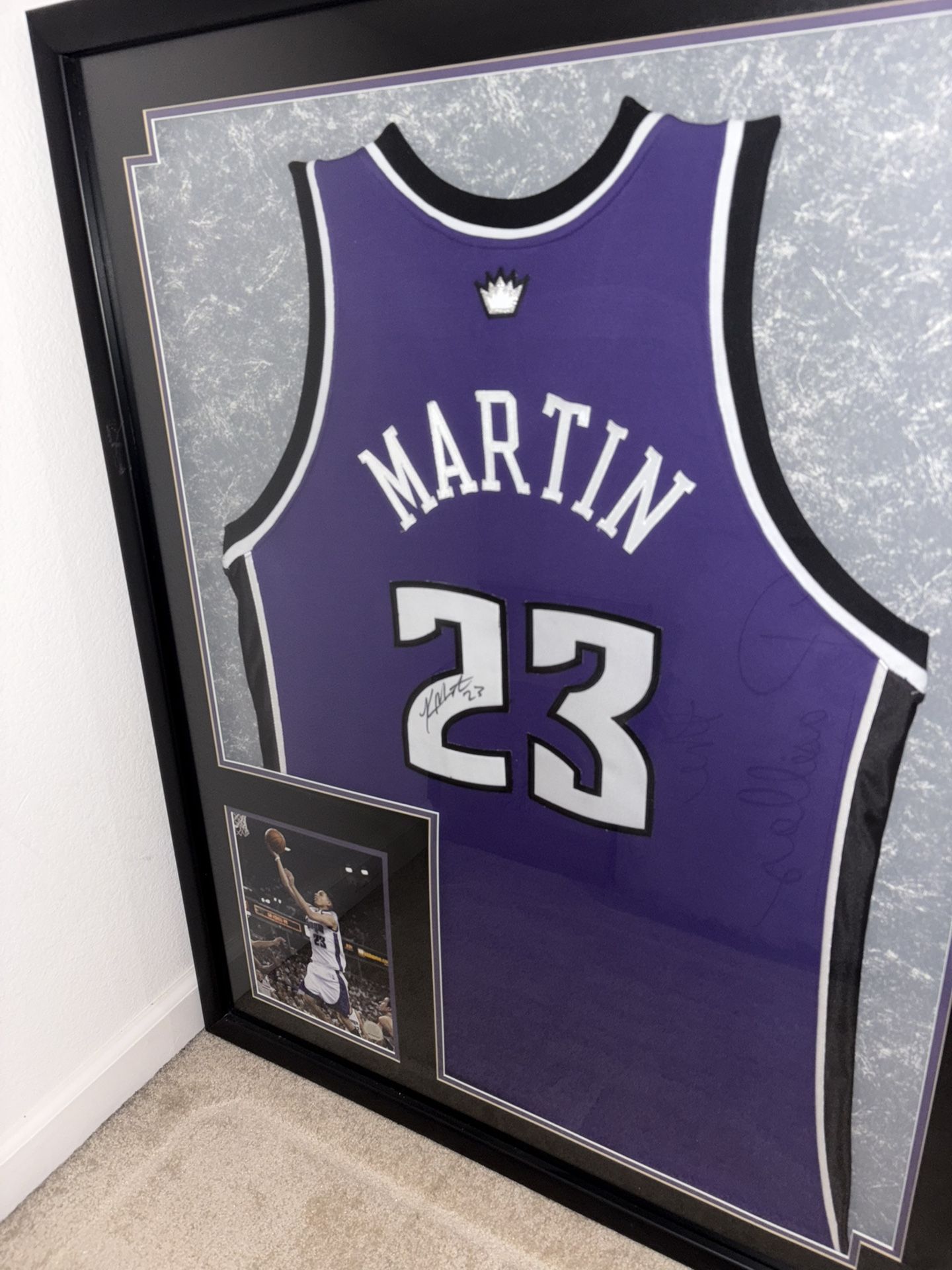 Signed And Frame Kings Jeresy