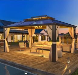 13ft W x 10ft D Gazebo
