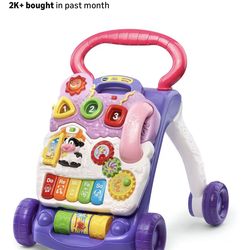 VTech Sit-to-Stand Learning Walker (Frustration Free Packaging), Lavender
