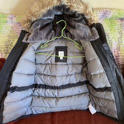 Gap Kids S Parka - Heavy Winter Jacket Like New In Black 