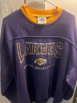 Vintage lakers pull over 2000s Lee brand