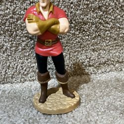 Disney Beauty and the Beast Gaston 4” Tall PVC Figure Cake Topper
