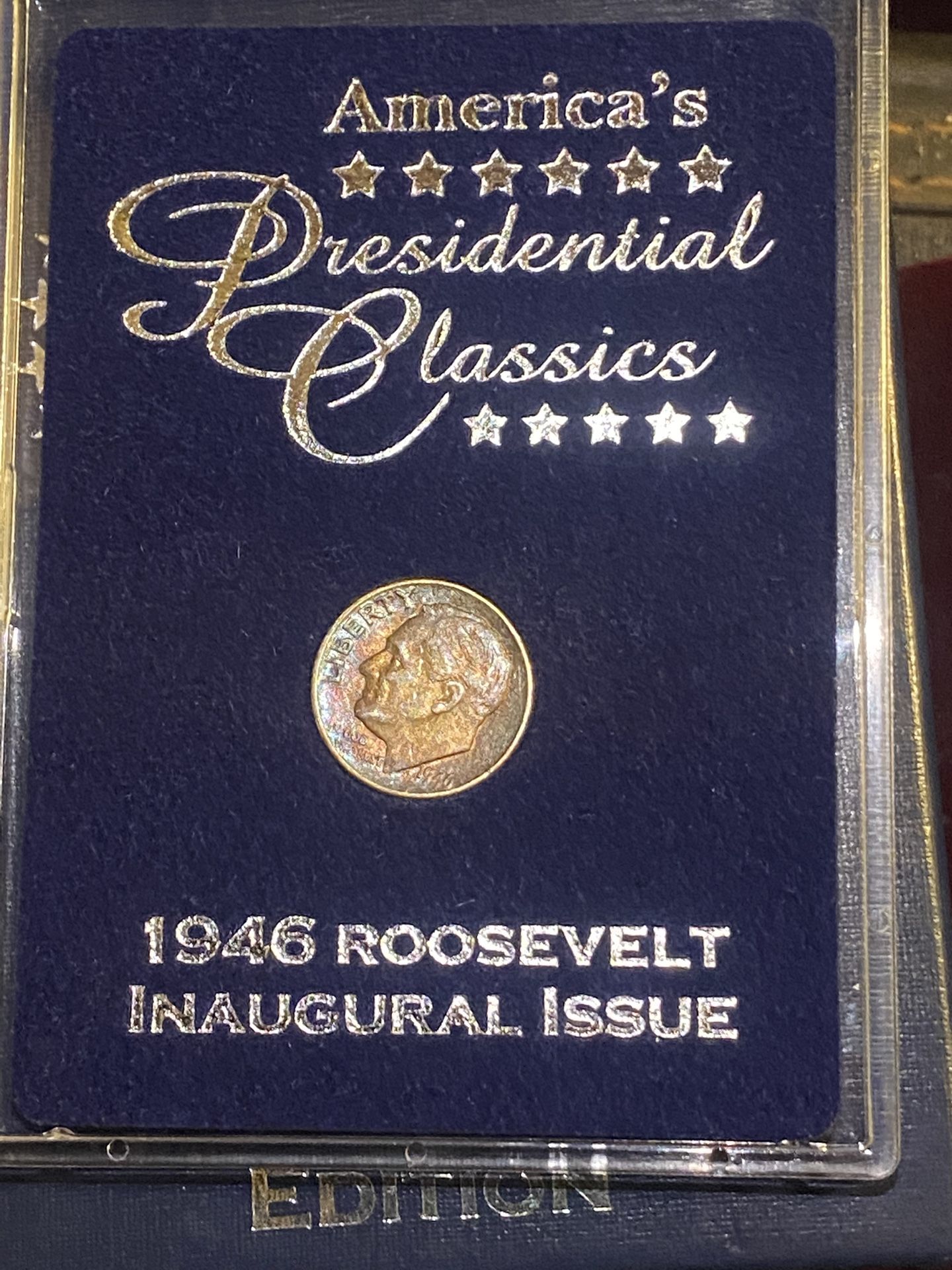 1946 Roosevelt Inaugural Issue Display - T30