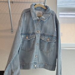 Zara Girls Denim Jacket 13-14