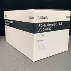 Sigma 150-600mm f/5-6.3 DG DN OS Sports Lens for Sony E