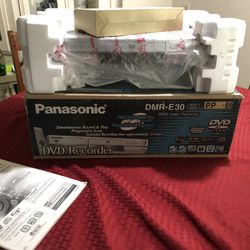 PANASONIC DMR-E30  DVD VIDEO RECORDER