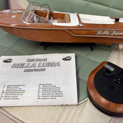 Boat model remote control