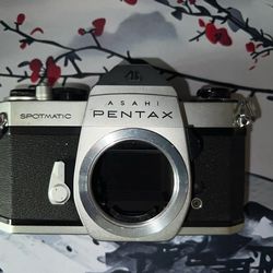 Asahi Pentax Spotmatic SP II 35mm SLR Film Camera Body  - Untested