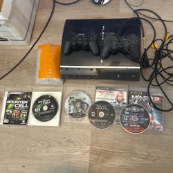 1 Tb PS3 With 8 Games 3 Controllers HDMI And Power Cable