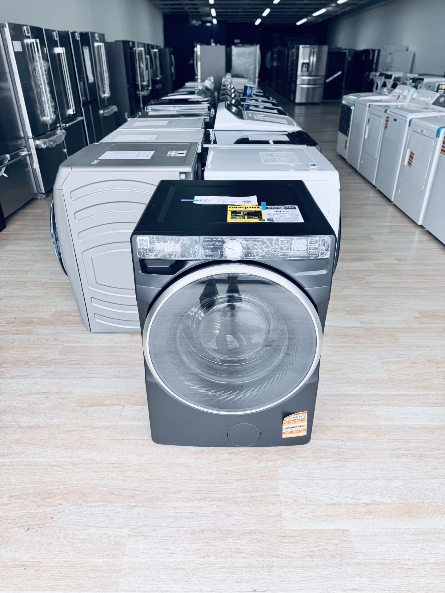 Brand-New Whirlpool 5.0 Cu Ft Front Load Washer with FreshFlow WFW6720R