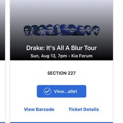 Drake @ The Forum