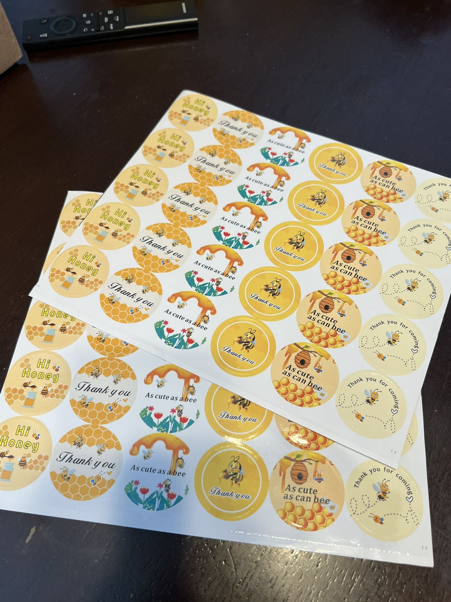 Bee Stickers 