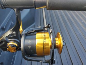 Penn  Spin Fisher V 5500 and Rod